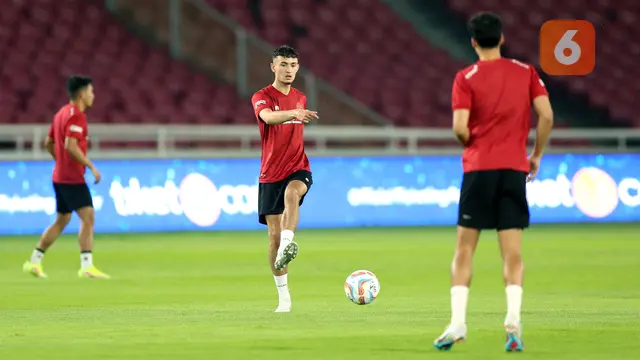 Latihan Resmi Timnas Indonesia Jelang Laga FIFA Matchday Melawan TimnasArgentina