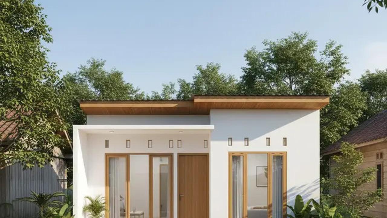 8 Model Rumah Sederhana di Kampung yang Elegan, Inspirasi Hunian Idaman