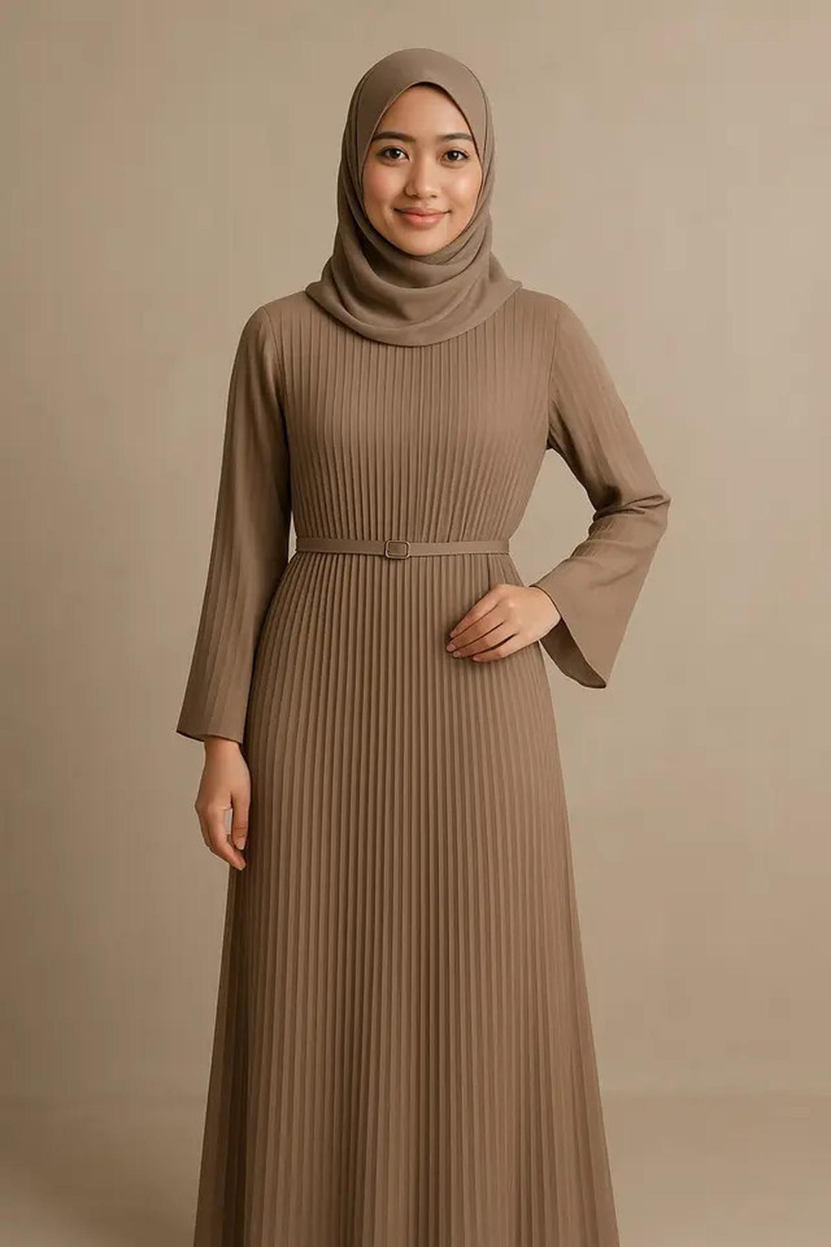 7 Model Gamis Simple untuk Kondangan, Tetap Elegan Tanpa Berlebihan