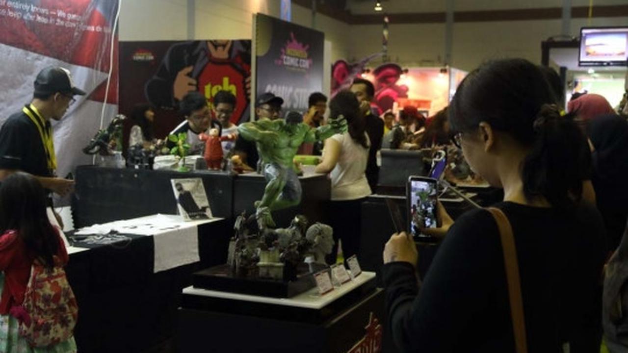 Jalan-jalan melihat Indonesia Comic Con