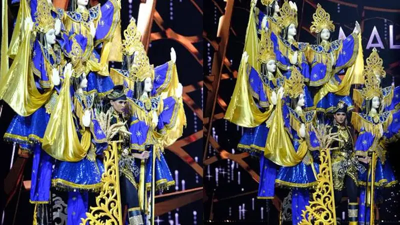 Pakai Kostum Seberan 50 Kg, Ini 7 Potret Miss Grand Malaysia Tampil Curi Perhatian