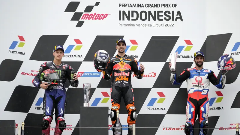 Foto: Miguel Oliveira Juara MotoGP Mandalika 2022, Spesialis Juara di Sirkuit Debutan