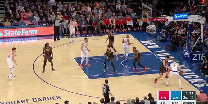 VIDEO : GAME RECAP NBA 2017-2018, Knicks 111 vs Hawks 107