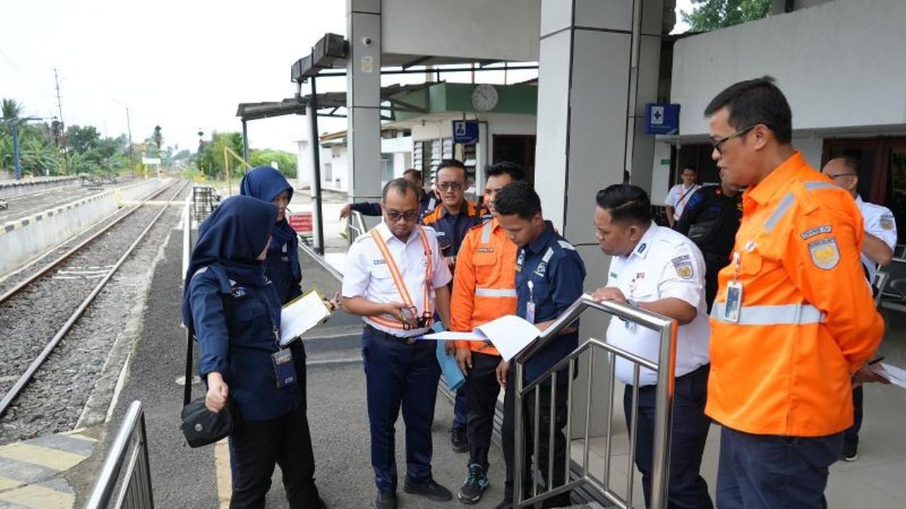 KAI Divre IV Tanjungkarang Lulus Ramp Check, Siap Layani Angkutan Lebaran 2026