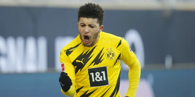 Tinggalkan Manchester United, Jadon Sancho Langsung Pamer Seragam Klub Baru