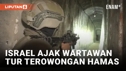 VIDEO: Pasukan Israel Ajak Wartawan Keliling Terowongan Hamas di Bawah RS Al Shifa Gaza