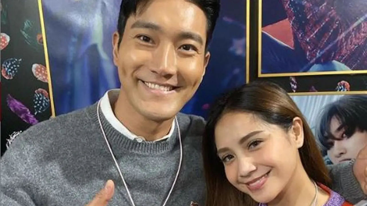 Nagita Slavina - Choi Siwon (Foto: Instagram/@raffinagita1717)