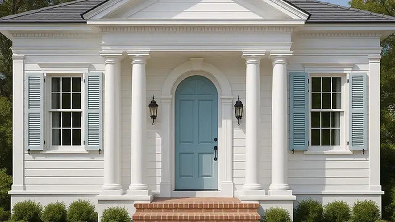 7 Contoh Desain Rumah Minimalis Satu Lantai dengan Gaya Eropa Klasik