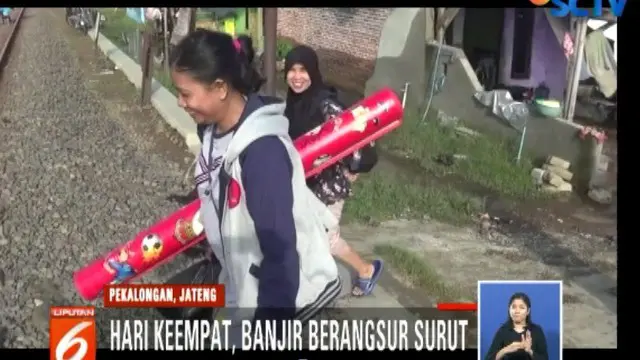 Banjir di Pekalongan Mulai Surut hingga 50 Sentimeter