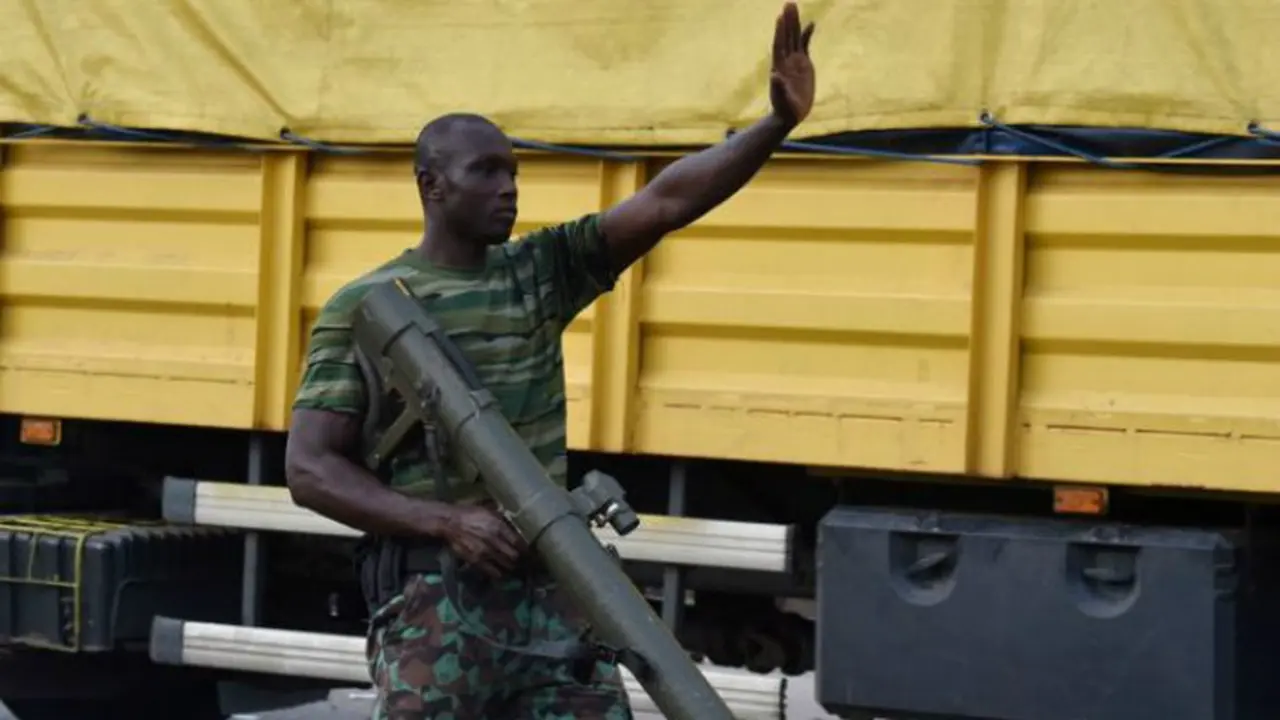 Tentara pemberontak Pantai Gading