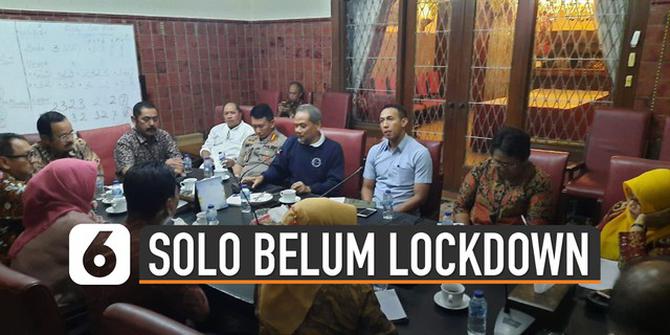 VIDEO: Belum Lockdown, Solo Kurangi Aktivitas Keramaian