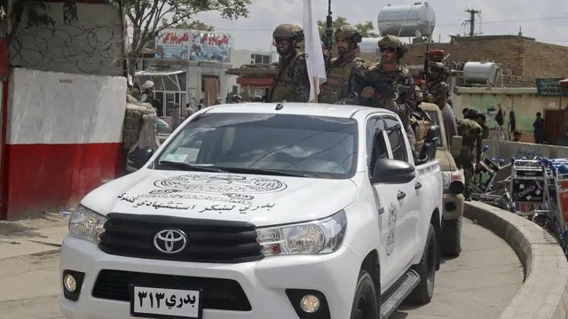 Potret Pasukan Khusus Taliban