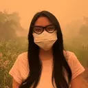 Kondisi Palangka Raya Hari Ini: Langit Menguning, Kabut Asap Makin Tebal