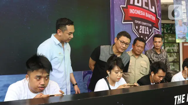 Pertandingan eSports Mobile Legends di IBEC 2019