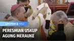 Ribuan umat Katolik di Merauke Papua menghadiri ibadah ekaristi dalam rangka peresmian Monsinyur Petrus Canisius Mandagi sebagai Uskup Agung Merauke. Peresmian dilakukan oleh Dubes Vatikan untuk Indonesia, Monsinyur Nunsius Piero Pioppo.