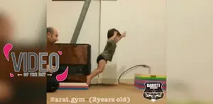 Sejak Usia 17 Bulan, Bayi Ini Sudah Lincah Seperti Ninja 