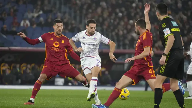 Liga Italia AS Roma vs Fiorentina