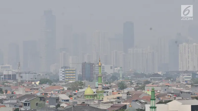 Hari Minggu, Kualitas Udara Jakarta Terburuk Ketiga di Dunia