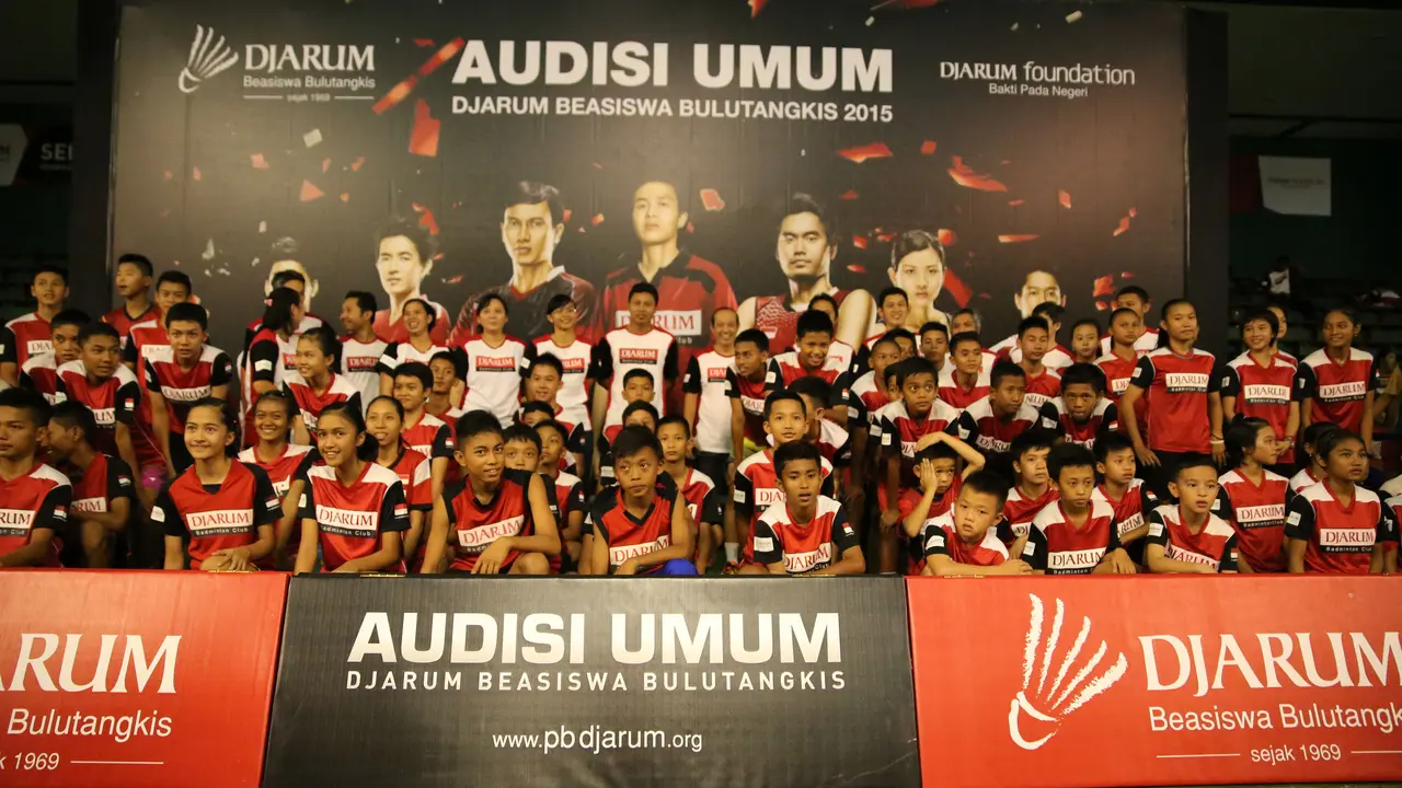 Grand final Audisi Umum Djarum Beasiswa Bulu Tangkis 2015 
