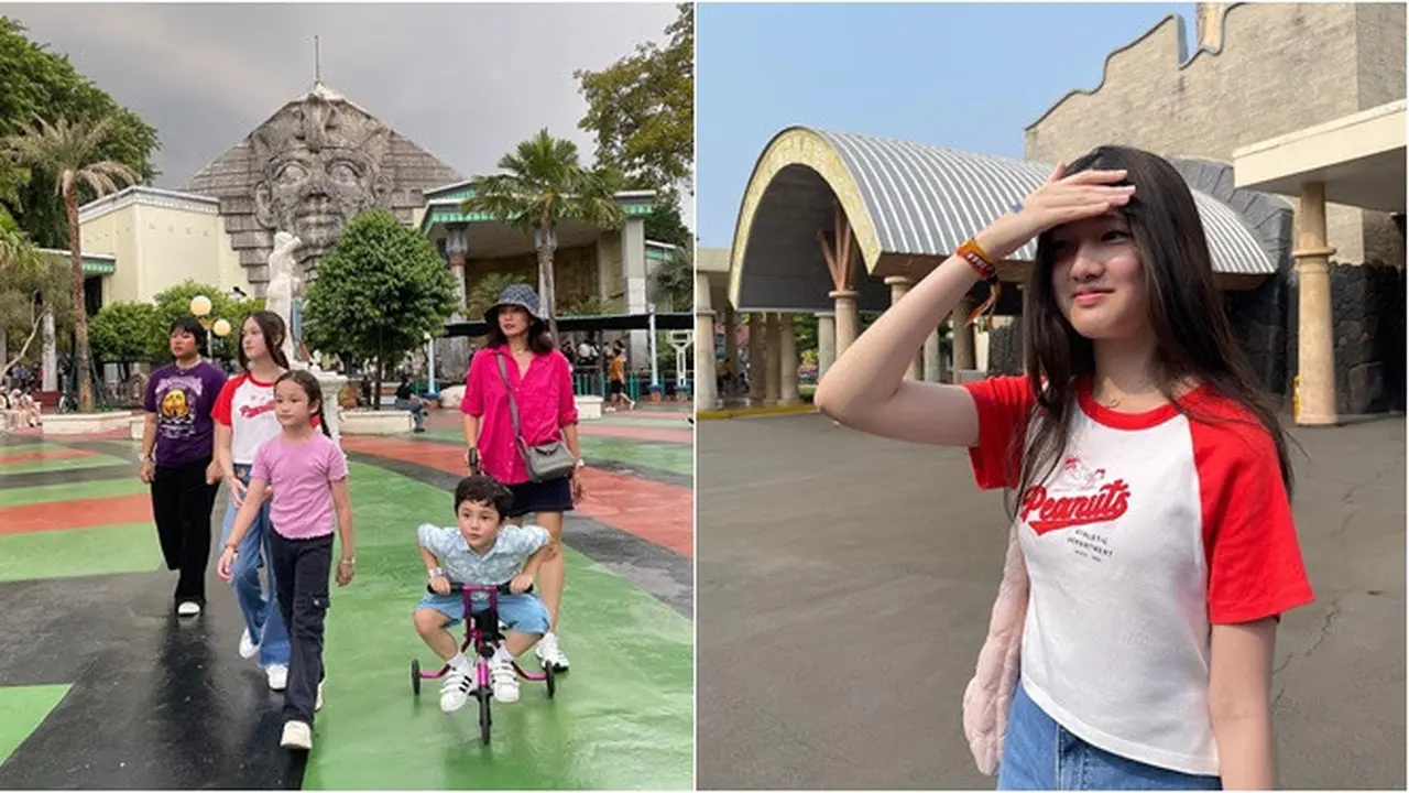 6 Potret Ussy Sulistiawaty dan Anak di Momen Libur Sekolah, Elea Curi Perhatian