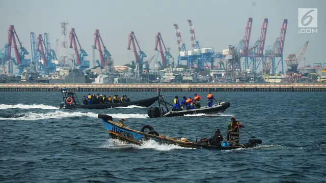 Ditpolair Sisir Perairan Ancol Buru Buaya 3 Meter