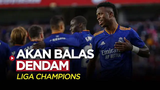 VIDEO: Real Madrid Siap Tuntaskan Dendam ke Sheriff Tiraspol di Matchday 5 Liga Champions