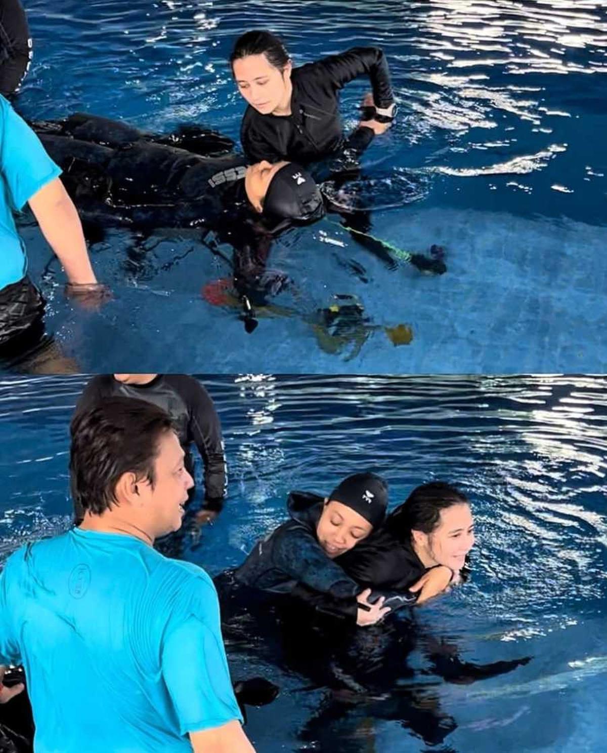 Prilly Didampingi Oleh Meizany Irmadhiany