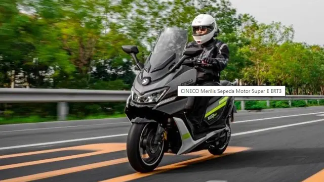 Skuter listrik ini dibekali dengan tenaga yang buas