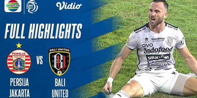 VIDEO: Highlights BRI Liga 1, Bali United Bungkam Persija Jakarta 1-0