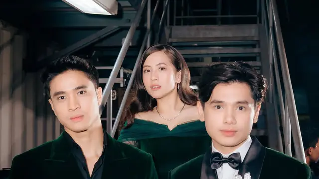 Yesaya Abraham, Adhisty Zara, dan Rayn Wijaya. (Foto: Imanuel Abraham dari Instagram @raynwijaya26)
