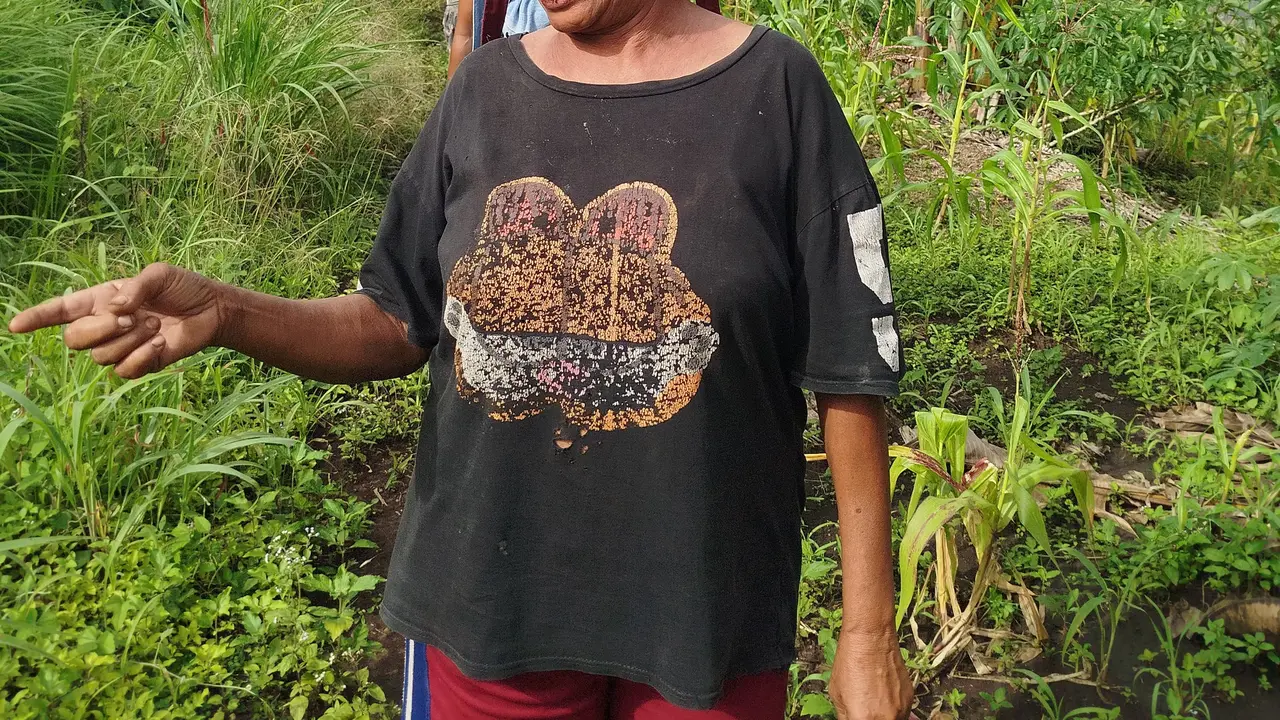 Mama Maria, 63 tahun, anggota kelompok Tara Wali, Ngada NTT.