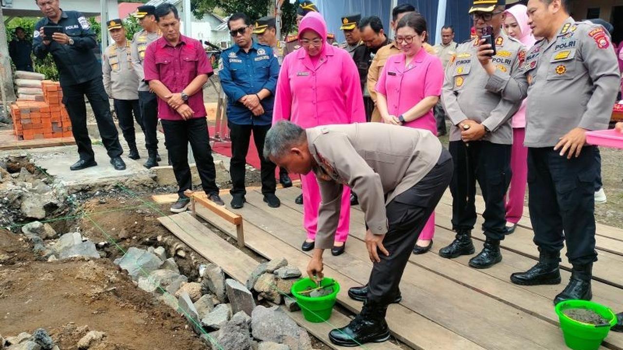 Polda Bengkulu Bangun Kembali Rumah Lansia Korban Kebakaran di Rejang Lebong