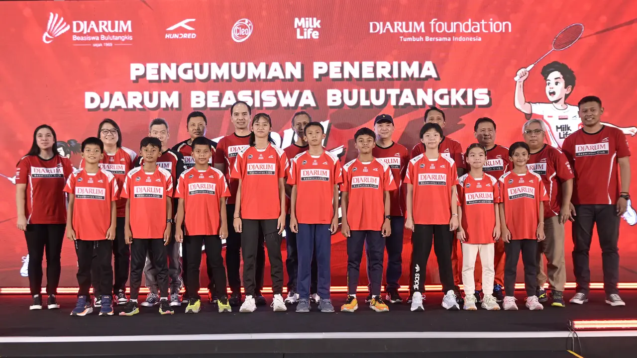 PB Djarum Terima 9 Atlet Muda Penerima Beasiswa Bulutangkis