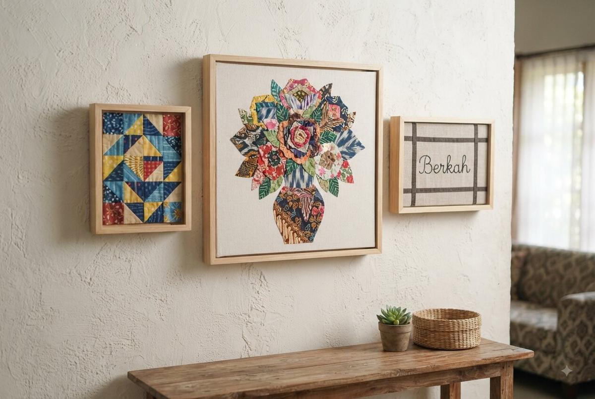 Ide DIY dari Kain Perca yang Bisa Dipakai untuk Kebutuhan Rumah