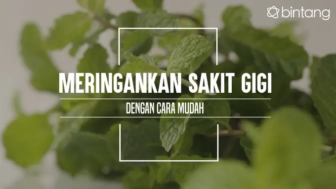 Cara meringankan sakit gigi. (Foto: Daniel Kampua, Digital Imaging: M. Iqbal Nurfajri/Bintang.com)