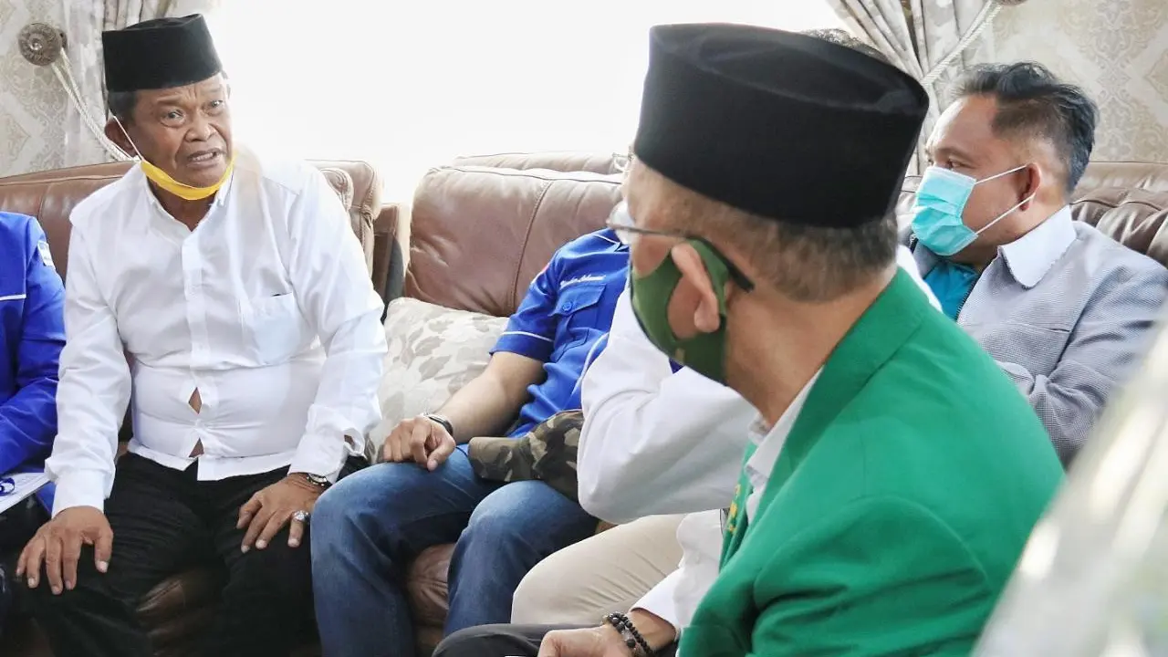 Calon Gubernur dan Calon Wakil Gubernur Sulawesi Tengah (Sulteng) Rusdy Mastura dan Ma'mun Amir