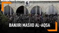 180 Ribu Muslim Banjiri Masjid Al-Aqsa