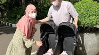 Anisa Rahma Masih Tak Menyangka Dikaruniai Bayi Kembar, Sang Suami Bahagia Miliki 3 Bidadari. 
(instagram.com/anisarahma_12)
