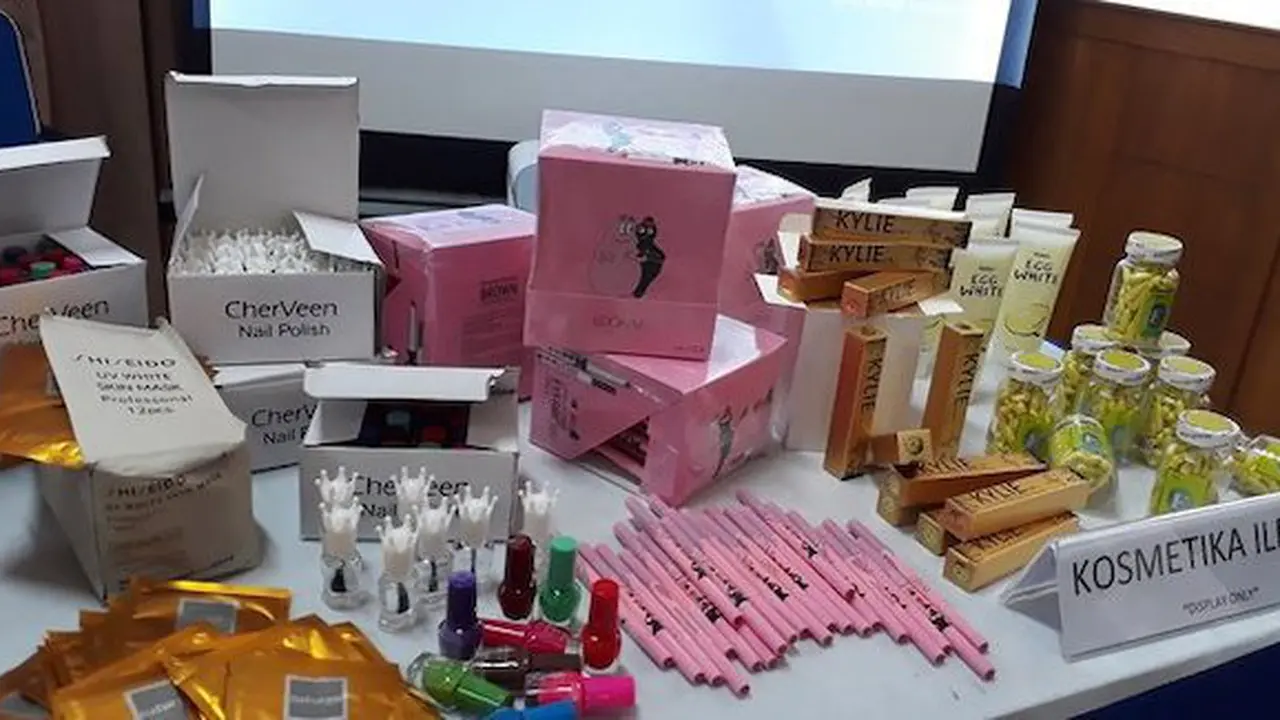Kosmetik Ilegal, Sumber: Merdeka.com