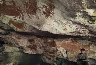 Cap Tangan Purba Ditemukan di Sulawesi Tenggara (AntaraNews)