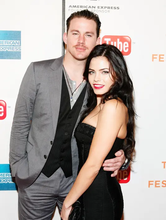 Channing dan Jenna sendiri bertemu dan jatuh cinta pada tahun 2006. (AMY SUSSMAN / GETTY IMAGES NORTH AMERICA / AFP)