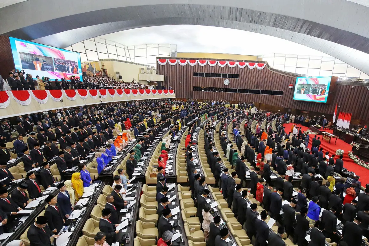 Sah, Ini Momen Pengucapan Sumpah dan Janji Anggota DPR 2024-2029