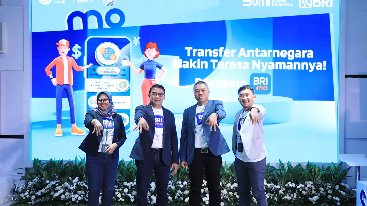 Peresmian layanan transaksi valas BRImo