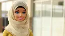 Berdasarkan foto-foto dari akun @hijarbie, ragam gaya boneka Barbie tampil mengenakan jilbab. Hijarbie merupakan gabungan dari kata Hijab dan Barbie. (instagram.com/hijarbie) 