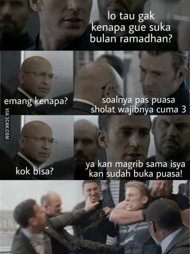 7 Meme Kocak Aktivitas Saat Ramadan Ini Bikin Nyengir