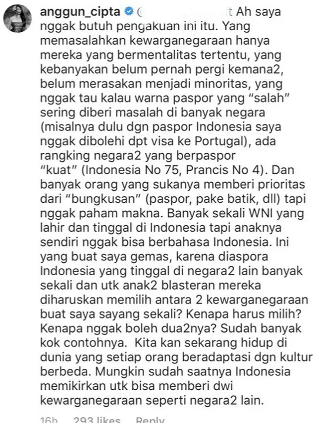 Anggun C Sasmi