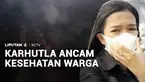 Kebakaran hutan dan lahan atau karhutla di wilayah Kotawaringin Timur, Kalimantan Tengah belum padam. Asap pekat dari kebakaran hutan mengancam kesehatan warga.