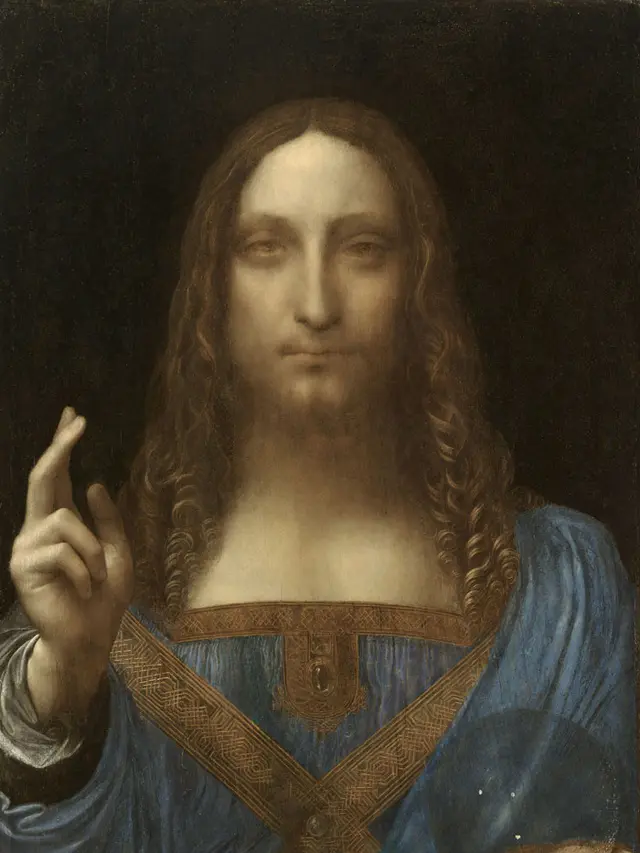 Salvator Mundi (C. 1500) Oleh Leonardo Da Vinci.