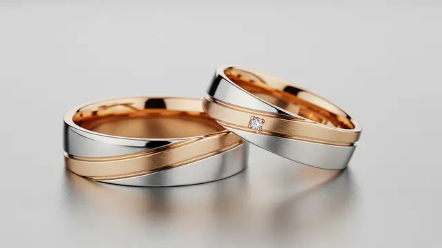 Model Cincin Nikah Korea untuk Pasangan Muda
