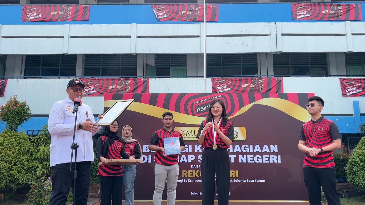 Halocoko Raih Rekor MURI: Distribusi 1,1 Juta Es Krim untuk Anak-Anak di 2025